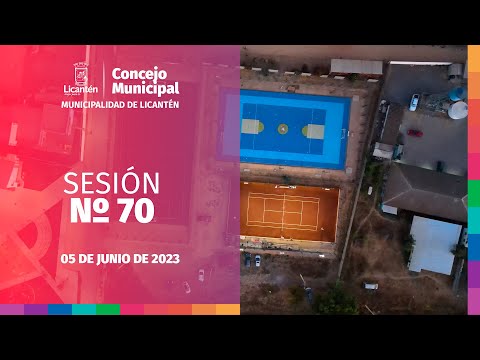 Concejo Municipal de Licantén Sesión N° 70
