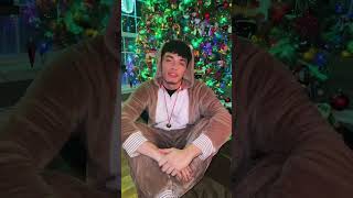 Funny christmas couple refuses gift reveal!#christmascouple #matchingpajamas #noreveals