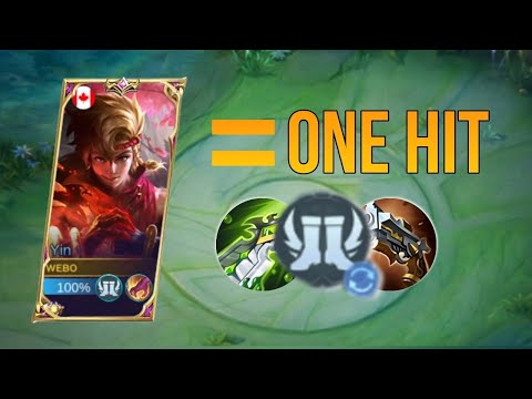 YIN USER YOU NEED TO TRY THIS PERFECT EMBLEM AND BUILD FOR ONE HIT SOLO RANKED GAME