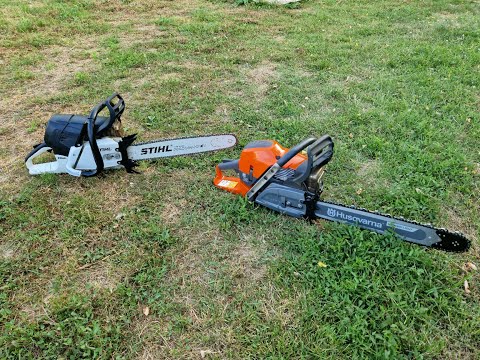 HUSQVARNA 592XP VS STIHL MS 661 20" bar