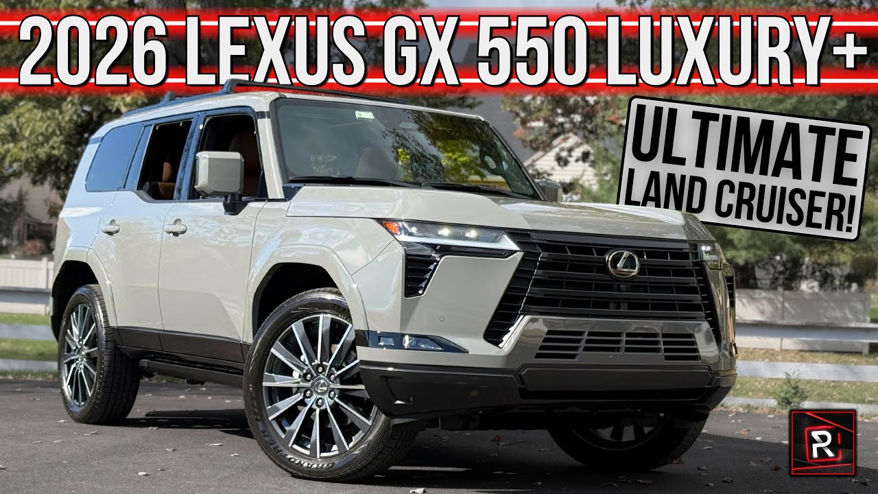 The 2026 Lexus GX 550 Luxury+ Is A Durable Japanese Tank For The Urban Jungle
