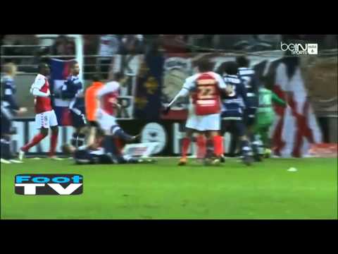 هدف عيسى ماندي ضد ايفيان 2014/12/13-le but de aissa mandi contre Evian