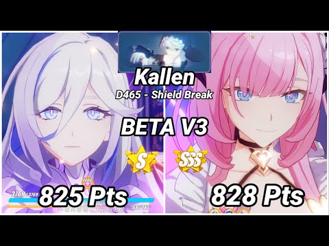 S.0 HARE vs MPE | Kallen (D465 - Shield) - Honkai 6.6 Beta V3B