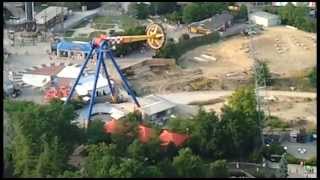 preview picture of video 'Kings Island Project 2014 Construction Update (6/24/13)'