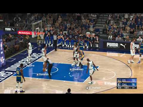 Klay Thompson acrobatic and 1