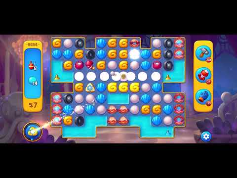 Fishdom level 9654 no boosters フィッシュダム ノーマル