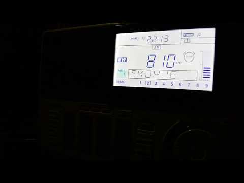 Makedonsko Radio.Skopje,Macedonia.810кГц