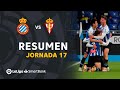 Highlights RCD Espanyol vs Real Sporting (2-0)