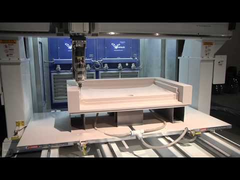 Thermwood Model 90 Dual Table 5'x5' CNC Router Machining HD Foam