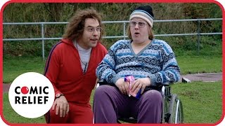 Little Britain's Lou and Andy do Athletics | Comic Relief