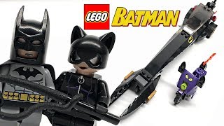 Rare LEGO Batman Dragster: Catwoman Pursuit review! 2006 set 7779! by just2good
