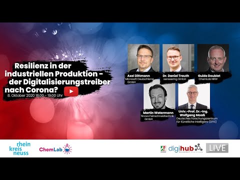 digihub LIVE! Session #9: Resilienz in der industriellen Produktion - 08.10.2020