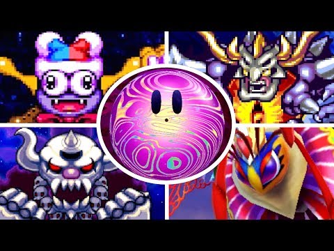 Evolution of Final Bosses in Kirby Games (1992-2018)