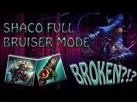 Shaco Full Bruiser Mode is SOOOO Broken!!!