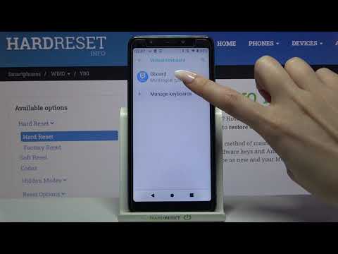 How to Enable Text Correction Feature – Keyboard Settings on WIKO Y60