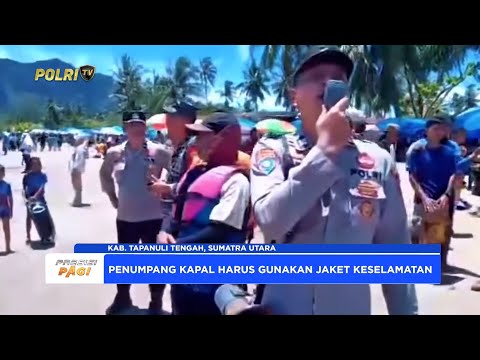 BINMAS POLRES TAPANULI TENGAH BERI IMBAUAN KEPADA PENGUNJUNG PANTAI