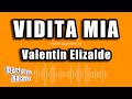 Valentin Elizalde - Vidita Mia (Versión Karaoke)