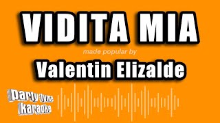 Valentin Elizalde - Vidita Mia (Versión Karaoke)
