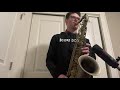 John Coltrane - Just For The Love (solo transcription cover)