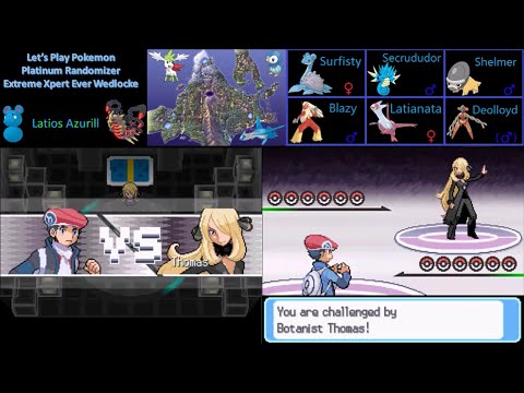 Pokemon Platinum Randomizer Extreme Xpert Ever Wedlocke:  Part 29 - The Final Random Challenge