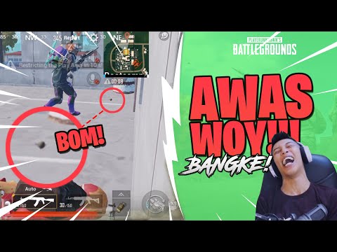 NGAKAK! ADA BOM MALAH DI SAMPERIN - PUBG Mobile Indonesia