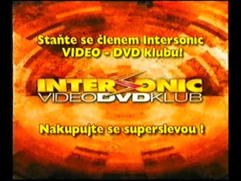 Intersonic Video-DVD Klub - reklama na VHS