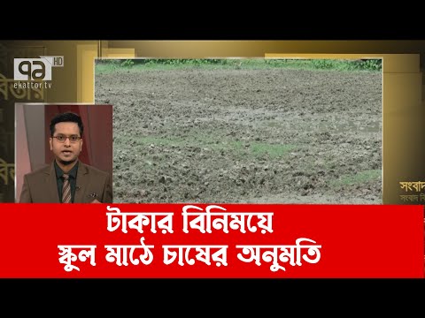 স্কুলের মাঠ এখন ধানের ক্ষেত | Songbad Bistar | Ekattor TV