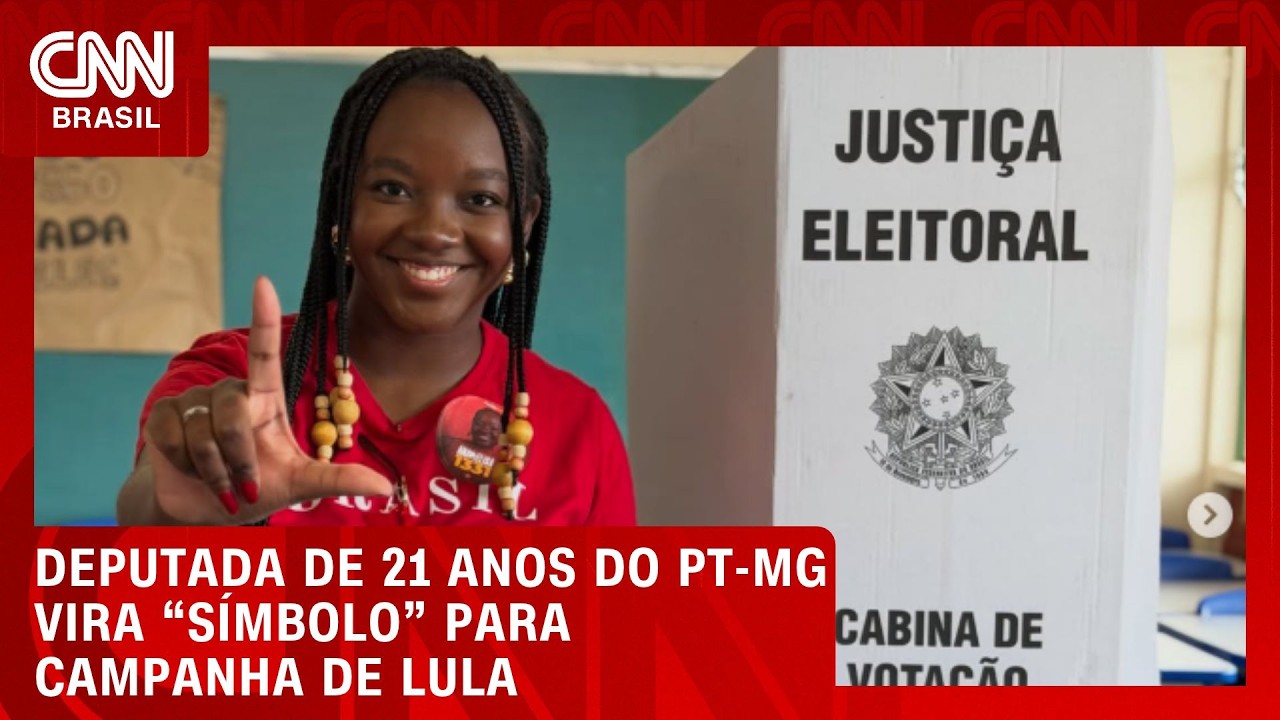 Deputada de 21 anos do PT-MG vira