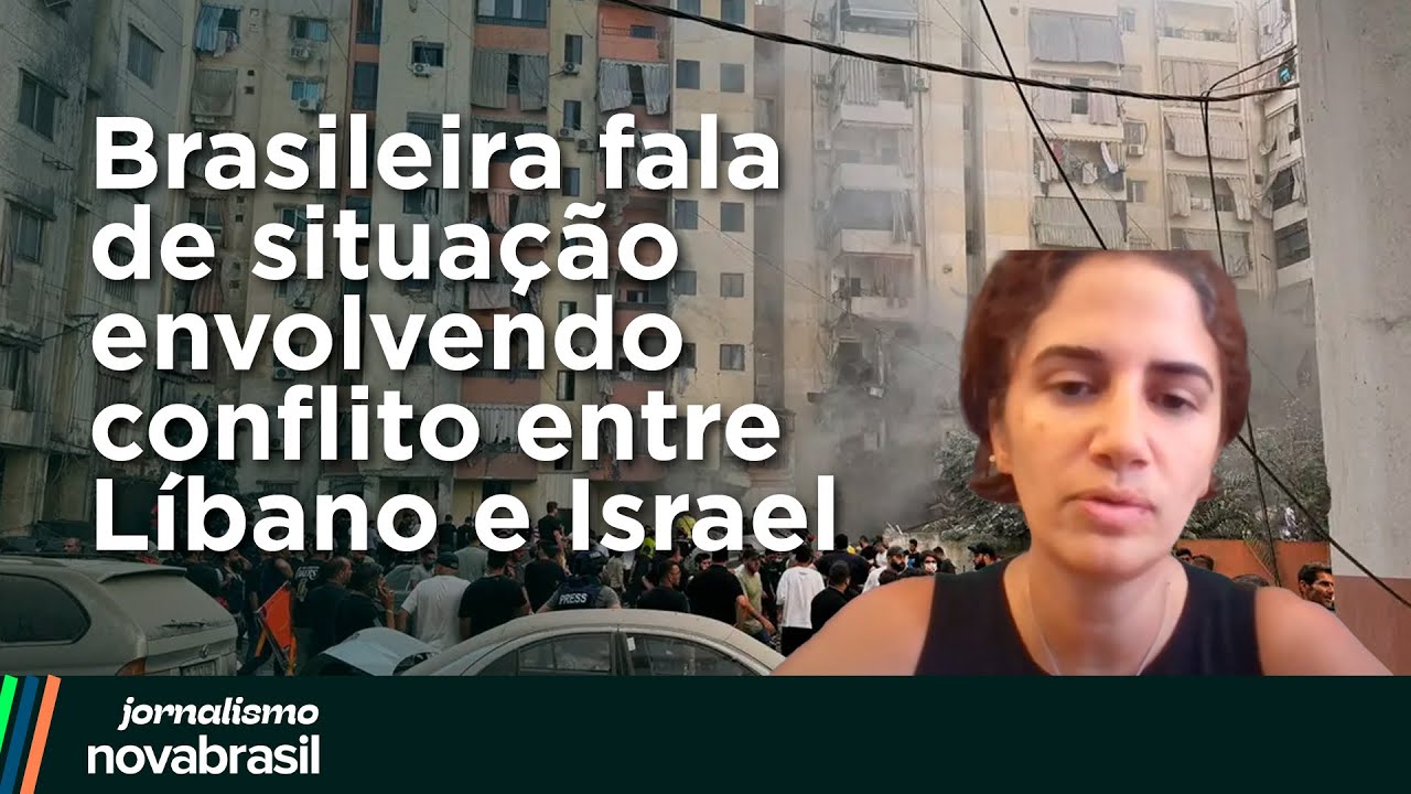 Brasileira que mora no Líbano relata situação do país: "Psicologicamente está ficando tenso"