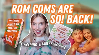 this is a people we meet on vacation household 🌴🧡 re-read & early screening vlog