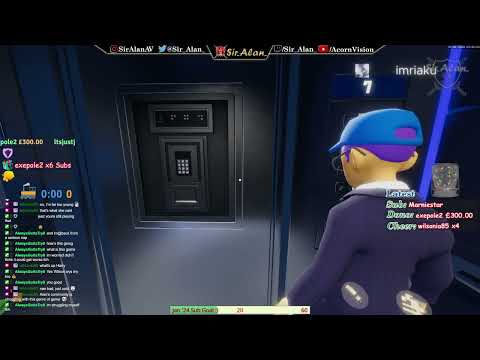 Escape Simulator - Omega Corporation - #4 The Elevator (Co-op w/ Thomas) - @Sir_Alan_