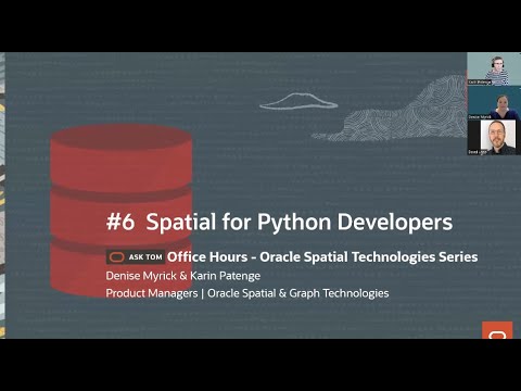 Spatial For Python Developers