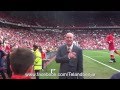 Manchester United's Pitch Side Announcer Alan Keegan get the Newcastle Score Hopelessly Wrong