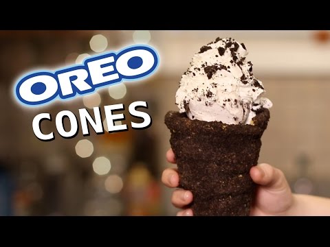 DIY Oreo Cookie Cones Video