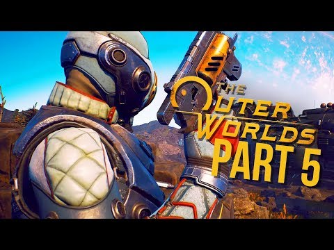 THE OUTER WORLDS Gameplay Walkthrough Part 5 - NAV KEY (Full Game)