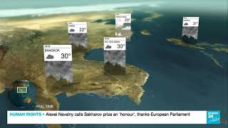 France 24 #Weather  - 22 Oct. 2021 #1 (No weather icon sounds)