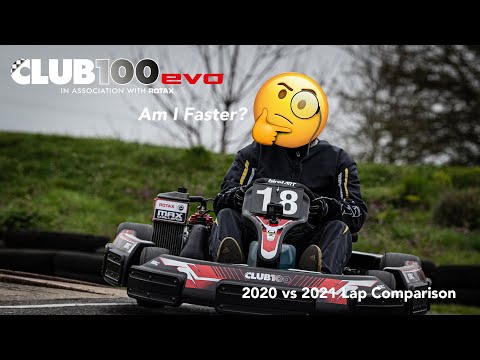 Club100 - Sprint 60 - 2021 vs 2020 Lap Comparison