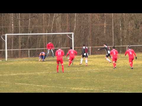1. FC Oberstedten II - SGK Bad Homburg II - der 11 Meter vom 13.03.2016