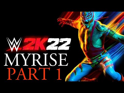 WWE 2K22 MYRISE PS5 Walkthrough Gameplay Part 1 - INTRO