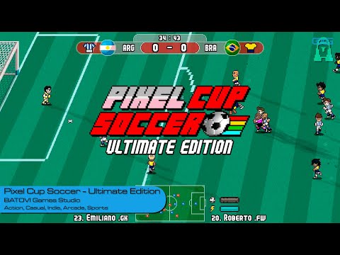 Pixel Cup Soccer - Ultimate Edition (Gameplay - First 30 Minutes) - YouTube