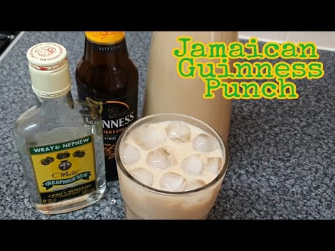 GUINNESS PUNCH (HOW TO MAKE JAMAICAN GUINNESS PUNCH)