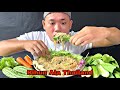 Mukbang Bihun Ala Thailand Lengkap Dengan Berbagai Lalapan Mentah