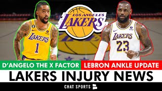 Los Angeles Lakers Injury News On LeBron James, Gabe Vincent & Jarred Vanderbilt Ahead Of Kings Game