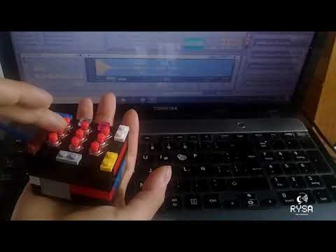 LEGO arduino MIDI controller
