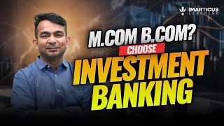 Investment Banking Career In India Is Booming