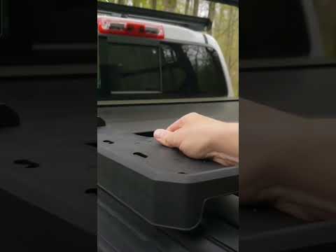How to install the Yakima Overhaul HD tonneau kit adapter #yakima #truck #overland