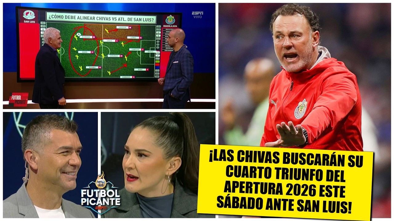 ATENCIÓN CHIVAS: El Tuca Ferretti le arma el XI a MILITO para ganarle al SAN LUIS | Futbol Picante