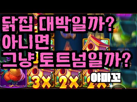 [슬롯][제보영상][닉네임:야마꼬]닭집 554배
