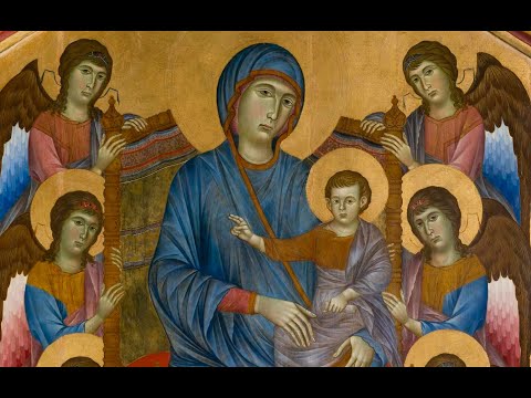 Présentation de l'exposition Revoir Cimabue. Aux origines de la peinture italienne"