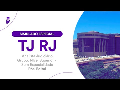 Simulado Especial TJ RJ -Analista Judiciário -Nível Superior-Sem Especialidade-Pós-Edital -Correção